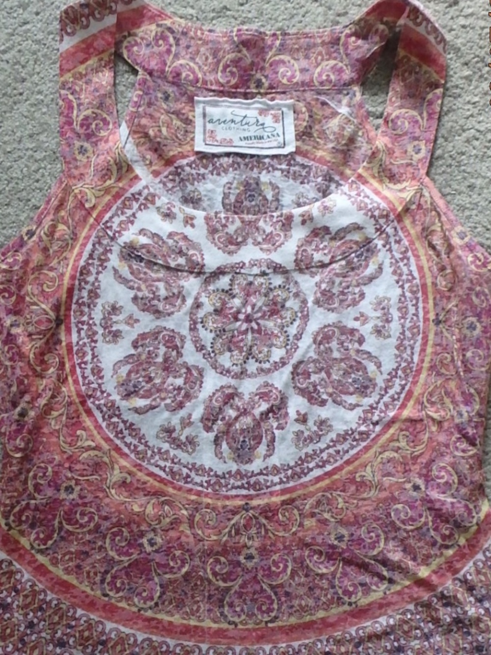 AVENTURA printed tank top